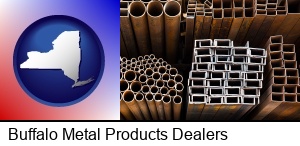 Buffalo, New York - metal pipes, studs, and tubes for sale