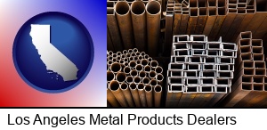 Los Angeles, California - metal pipes, studs, and tubes for sale