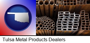 Tulsa, Oklahoma - metal pipes, studs, and tubes for sale