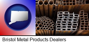 Bristol, Connecticut - metal pipes, studs, and tubes for sale