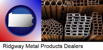 metal pipes, studs, and tubes for sale in Ridgway, PA